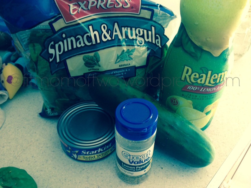 Lemon Pepper Salad Ingredients